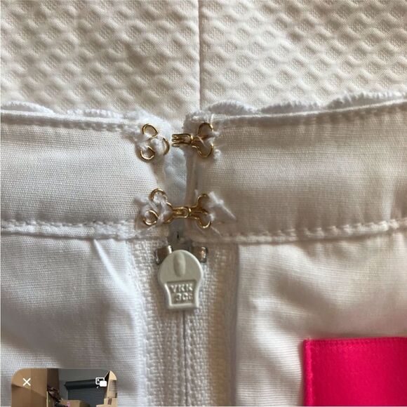 NWT Lilly Pulitzer White Charlize Shift Dress size 2 $198 - Picture 6 of 6